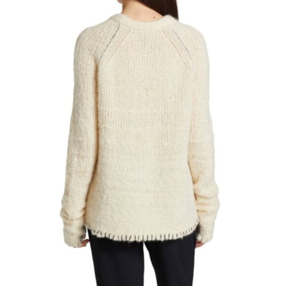 Raquel Allegra - Alpaca + Wool Open Knit Pullover- NWOT from Nordstrom Rack - Picture 11 of 12